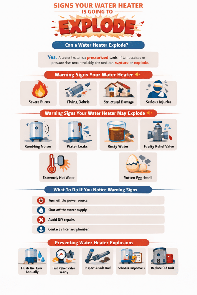 Signs Your Water Heater is Going to Explode