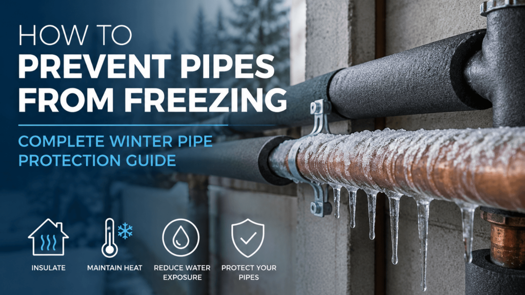 How to Prevent Pipes From Freezing: Complete Winter Pipe Protection Guide